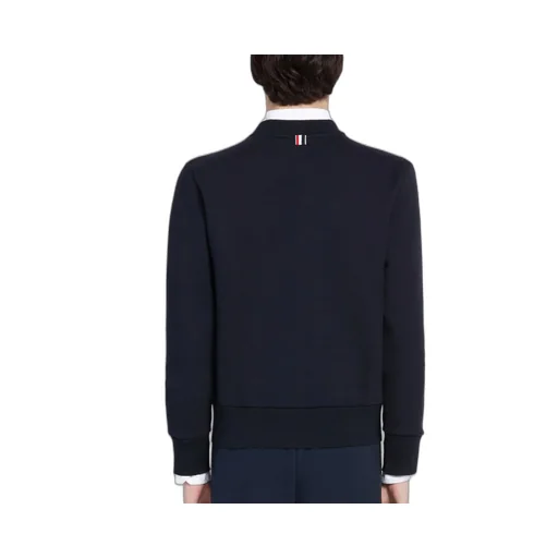 Loopback Stripe Pocket Sweatshirt