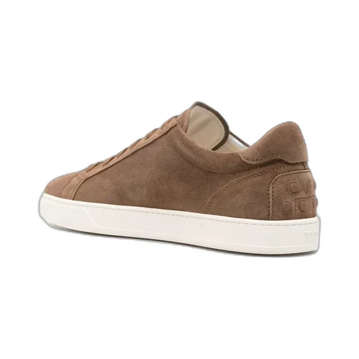 Logo Printed Round Toe Sneakers