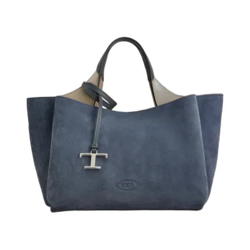 Logo-Charm Tote Bag