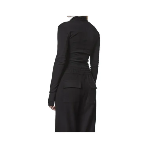 Wrap-Front Long Sleeve Top