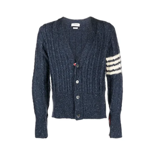 4-Bar Knitted Cardigan