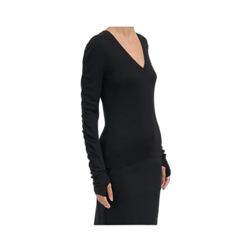 Long Sleeve V-Neck Top