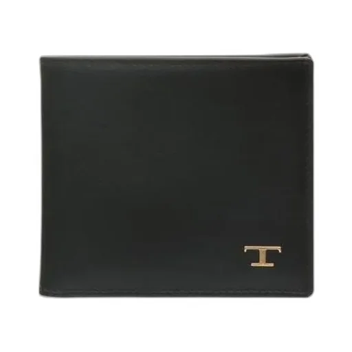 Foldover Leather Wallet