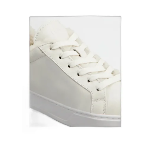 Shearling-Trimmed Sneakers