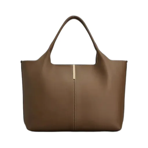 Logo Engraved Medium-Small Tote Bag