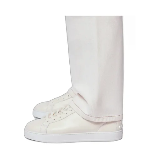 Shearling-Trimmed Sneakers