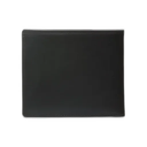 Foldover Leather Wallet