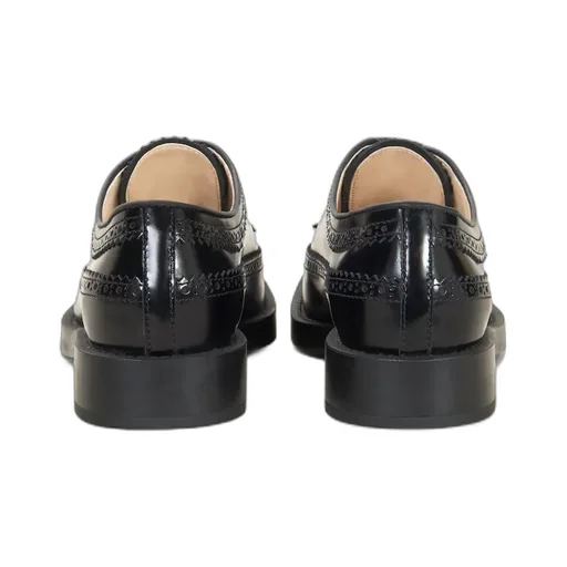 Lace-Up Leather Brogues