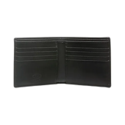 Foldover Leather Wallet
