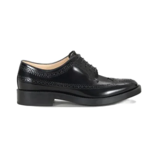 Lace-Up Leather Brogues
