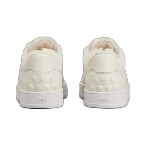 Shearling-Trimmed Sneakers