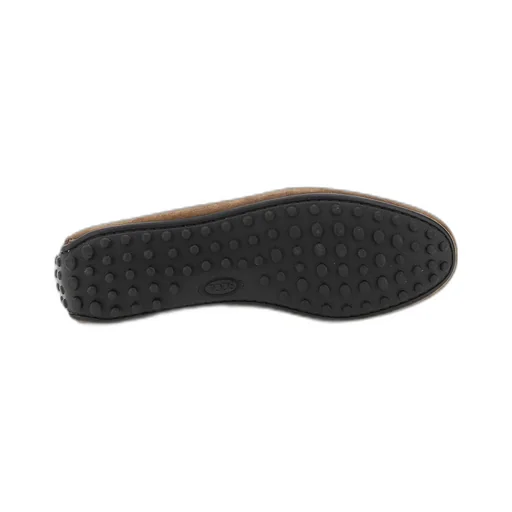 T-Plaque Suede Loafers