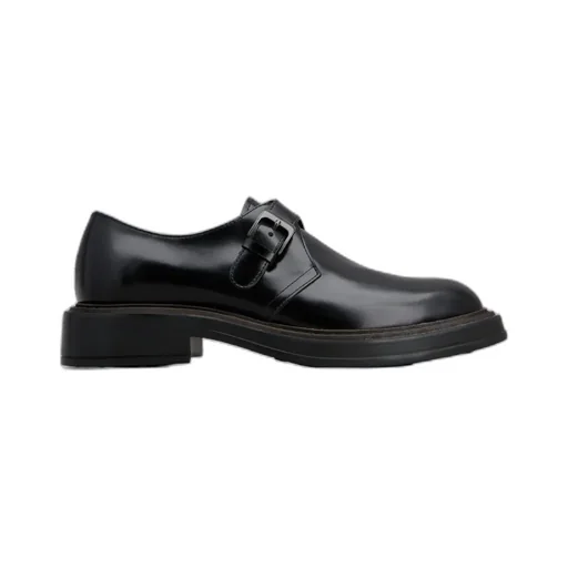 Leather Monk Shoes