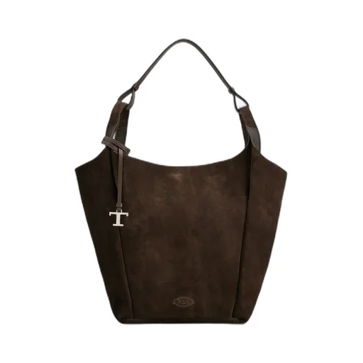 Logo Debossed Medium Bucket Bag
