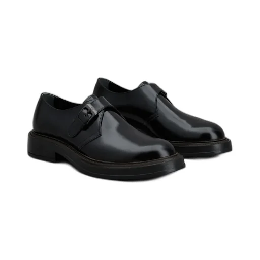 Leather Monk Shoes