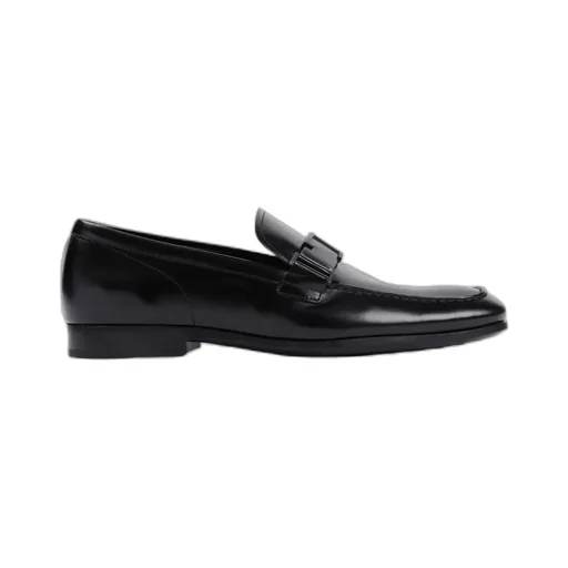 Logo Plaque Loafers