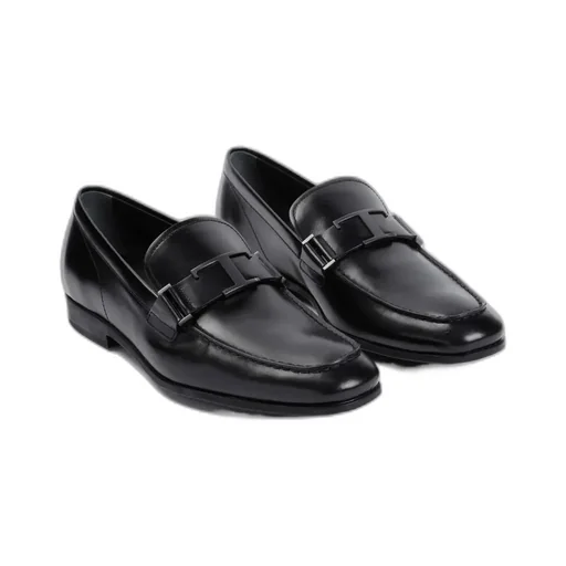 Logo Plaque Loafers