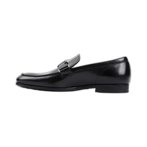 Logo Plaque Loafers