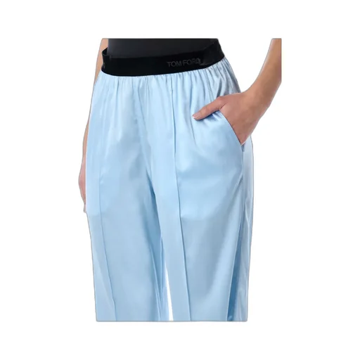 Elasticated Waistband Pleated Pants
