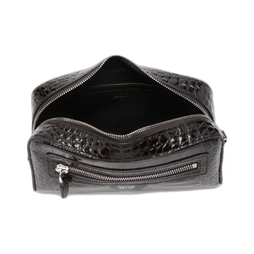 Embossed Zipped Wash Bag