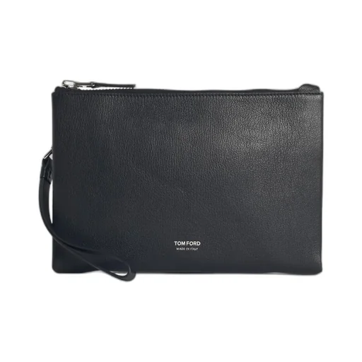 Strap-Detail Clutch Bag