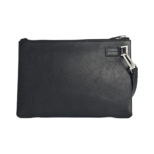 Strap-Detail Clutch Bag