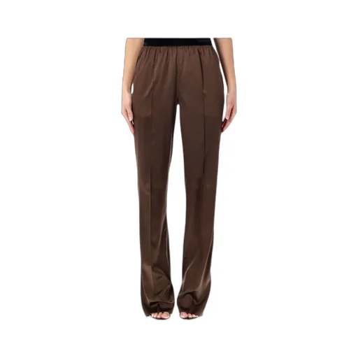 Elasticated Waistband Pleated Pants