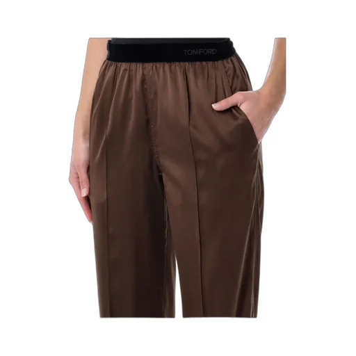 Elasticated Waistband Pleated Pants