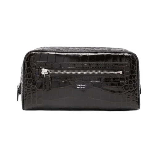 Embossed Zipped Wash Bag