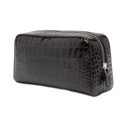 Embossed Zipped Wash Bag
