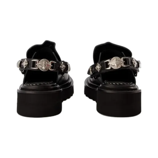 Round-Toe Chunky Loafers