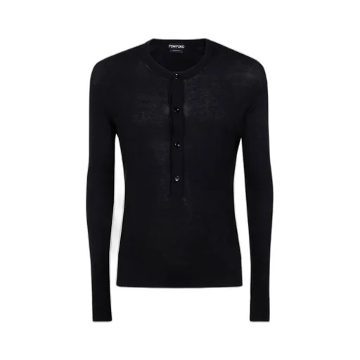 Henley Ribbed Shirt