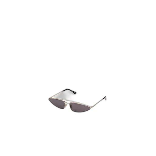 Logo Geometric Frame Sunglasses