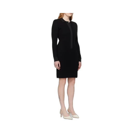 Long-Sleeved Knitted Dress