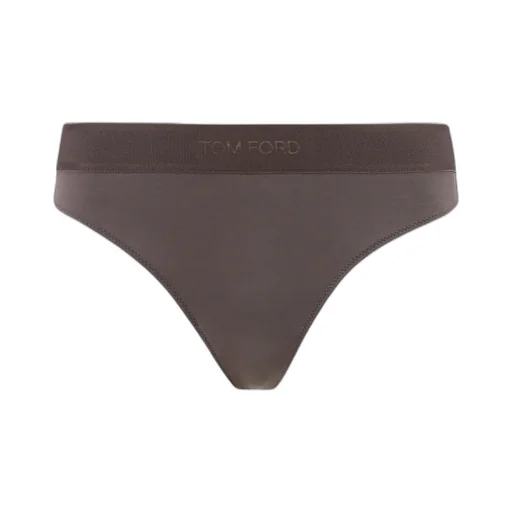 Logo-Waistband Thong