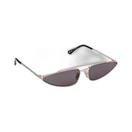Logo Geometric Frame Sunglasses