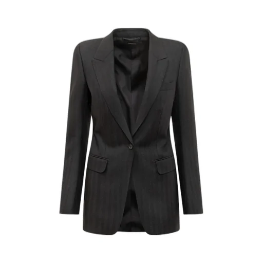 Striped Tailored Jacket