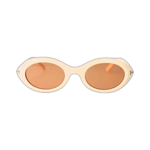 Oval-Frame Sunglasses