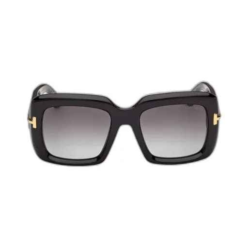 Geometric Frame Sunglasses