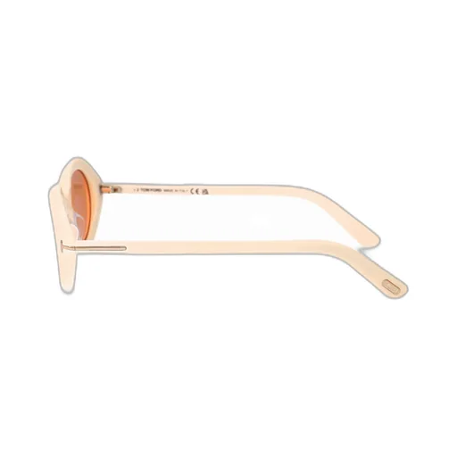 Oval-Frame Sunglasses