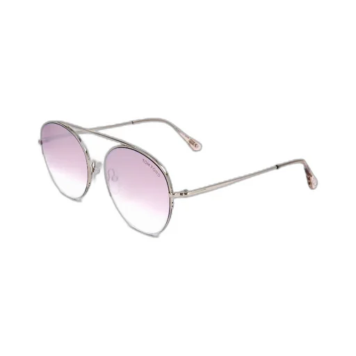 Round-Frame Gradient Sunglasses