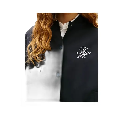 Timeless Wool Blend Relaxed Bomber Jacket