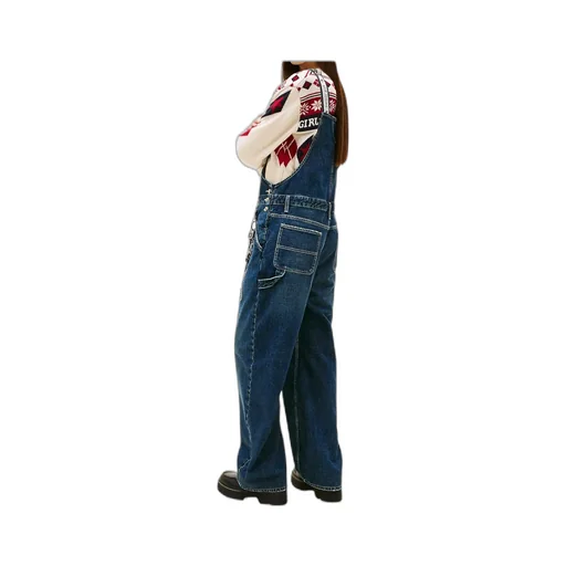 Denim Overalls
