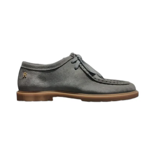 Suede Lace-Up Shoes