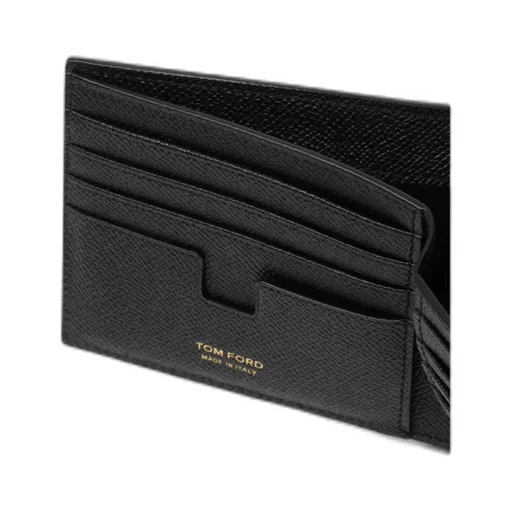 T Logo Bi-Fold Wallet