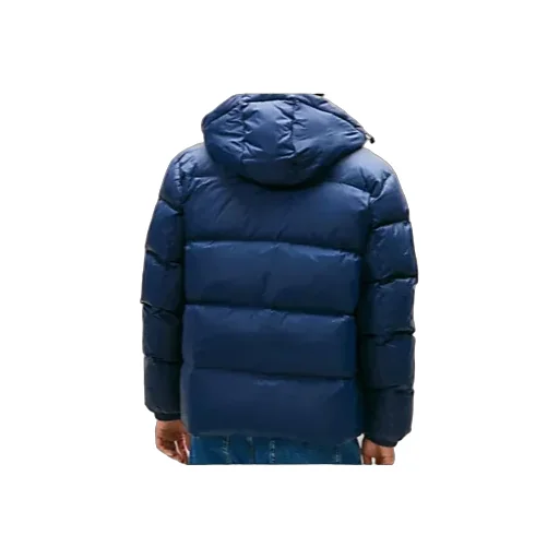 Water Repellent Down Hooded Jacket