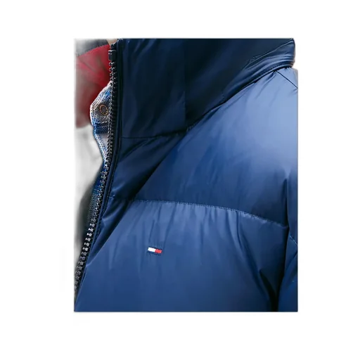 Water Repellent Down Hooded Jacket
