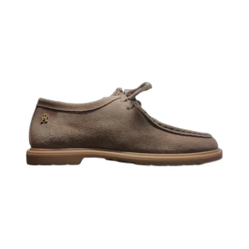Suede Lace-Up Shoes