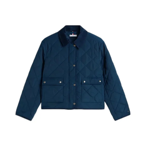 Padded Flag Quilted Water Repellent Jacket