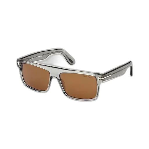 Rectangular-Frame Sunglasses